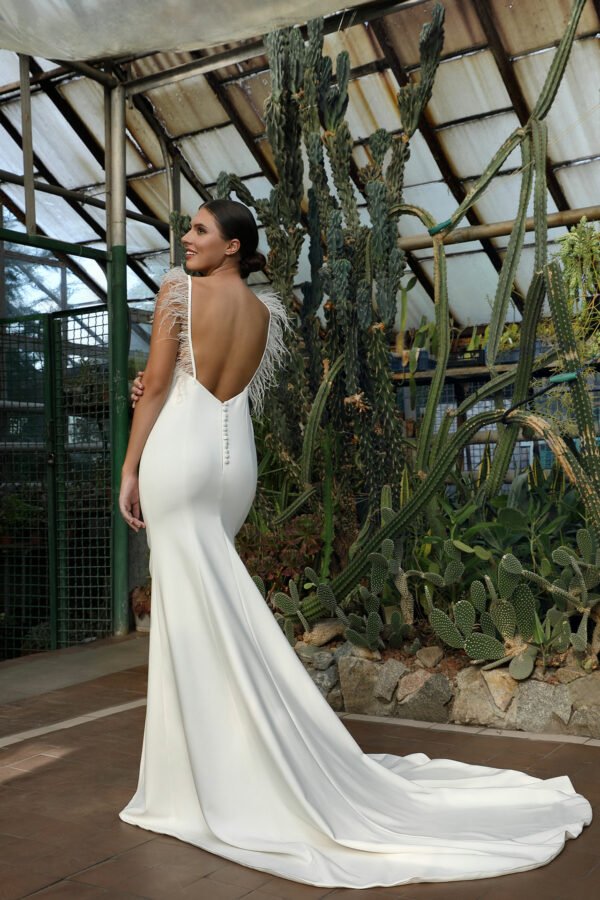 Robe de mariée à Paris - Collection 2020 modèle ANGEL - Alina Marti