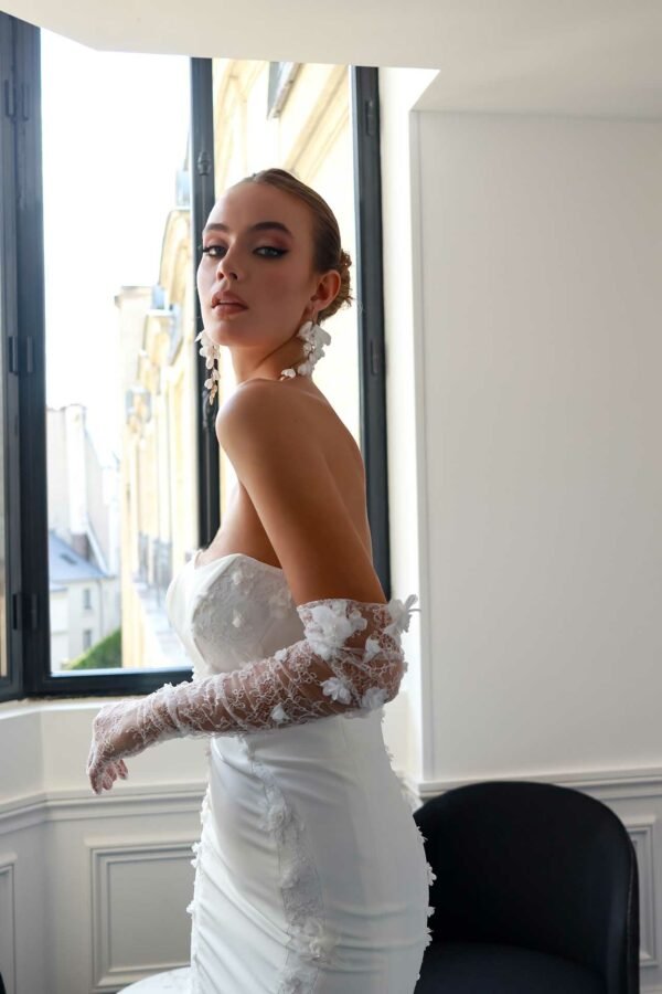 Robe de mariée sur mesure Veronica par Alina Marti Paris