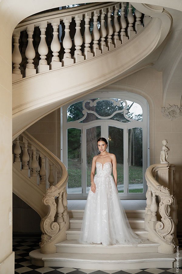 La robe de mariée « Céliana » par Alina Marti paris