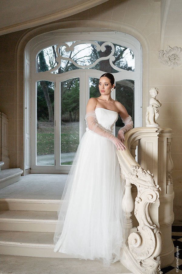 La robe de mariée « Céliana » par Alina Marti paris