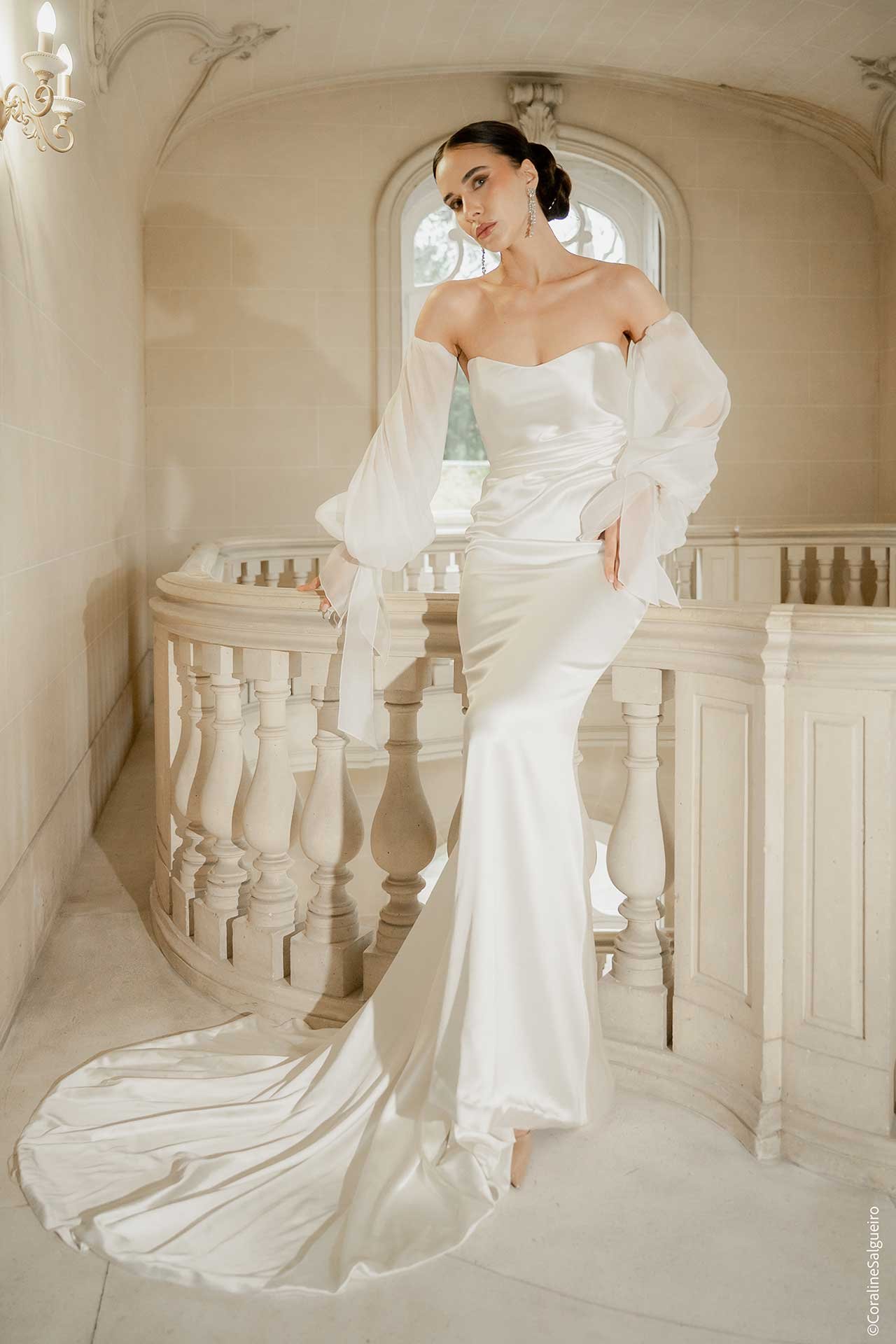 La robe de mariée « Capucine» par Alina Marti Paris