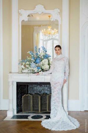 La robe de mariée « Carmélia» par Alina Marti Paris