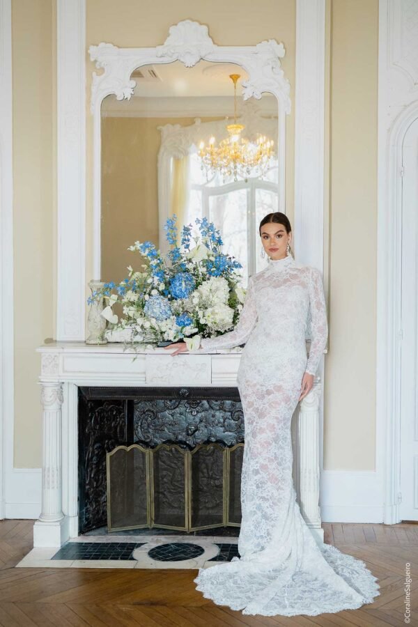 La robe de mariée « Carmélia» par Alina Marti Paris