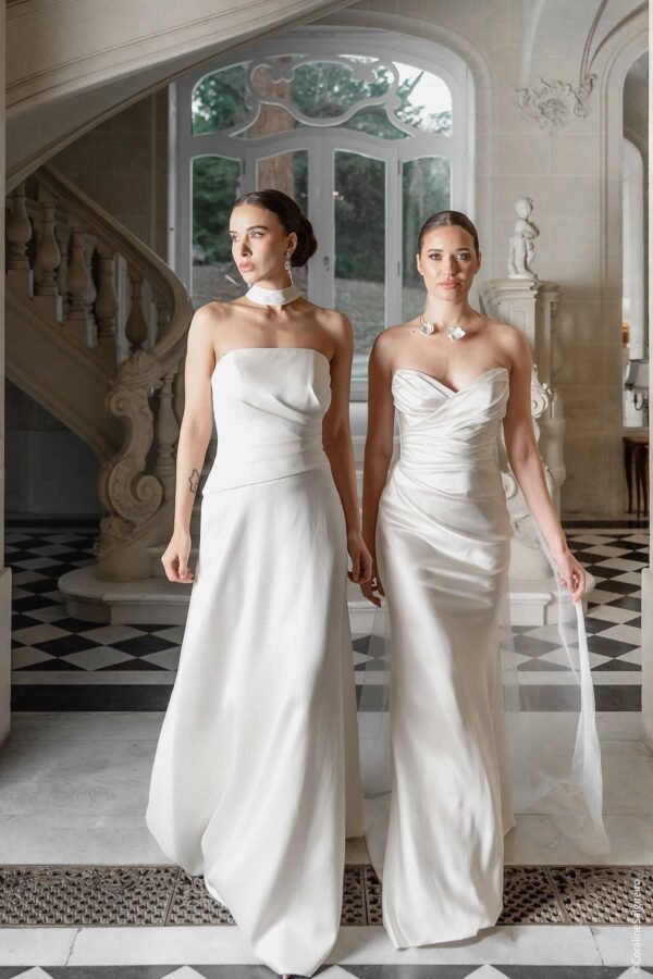 La robe de mariée « Clarté» par Alina Marti Paris