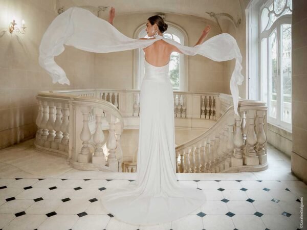 La robe de mariée « Clarté» par Alina Marti Paris