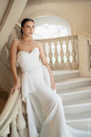 La robe de mariée « Clarys» par Alina Marti Paris