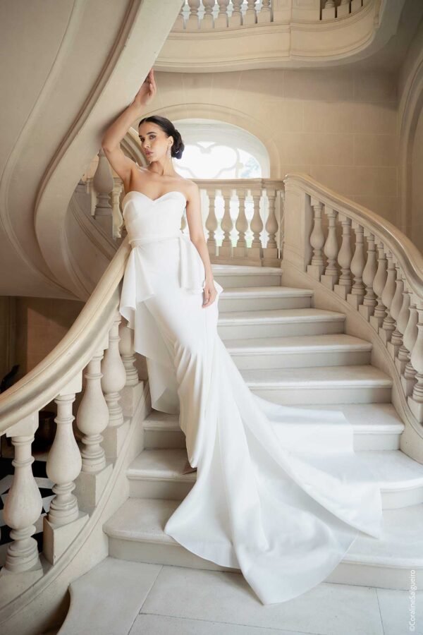 La robe de mariée « Clarys» par Alina Marti Paris