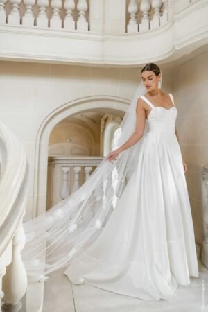 Voile de mariée "Cali" par Alina Marti Paris