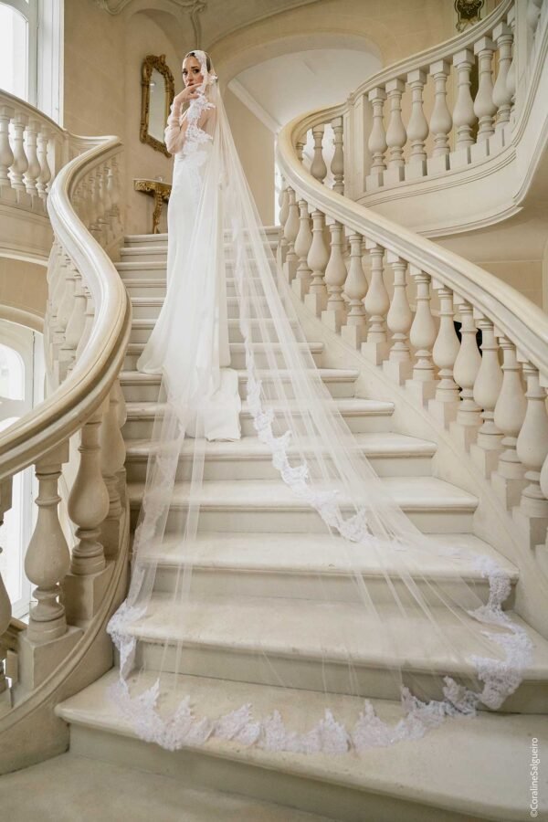 Voile de mariée "Constance" par Alina Marti Paris