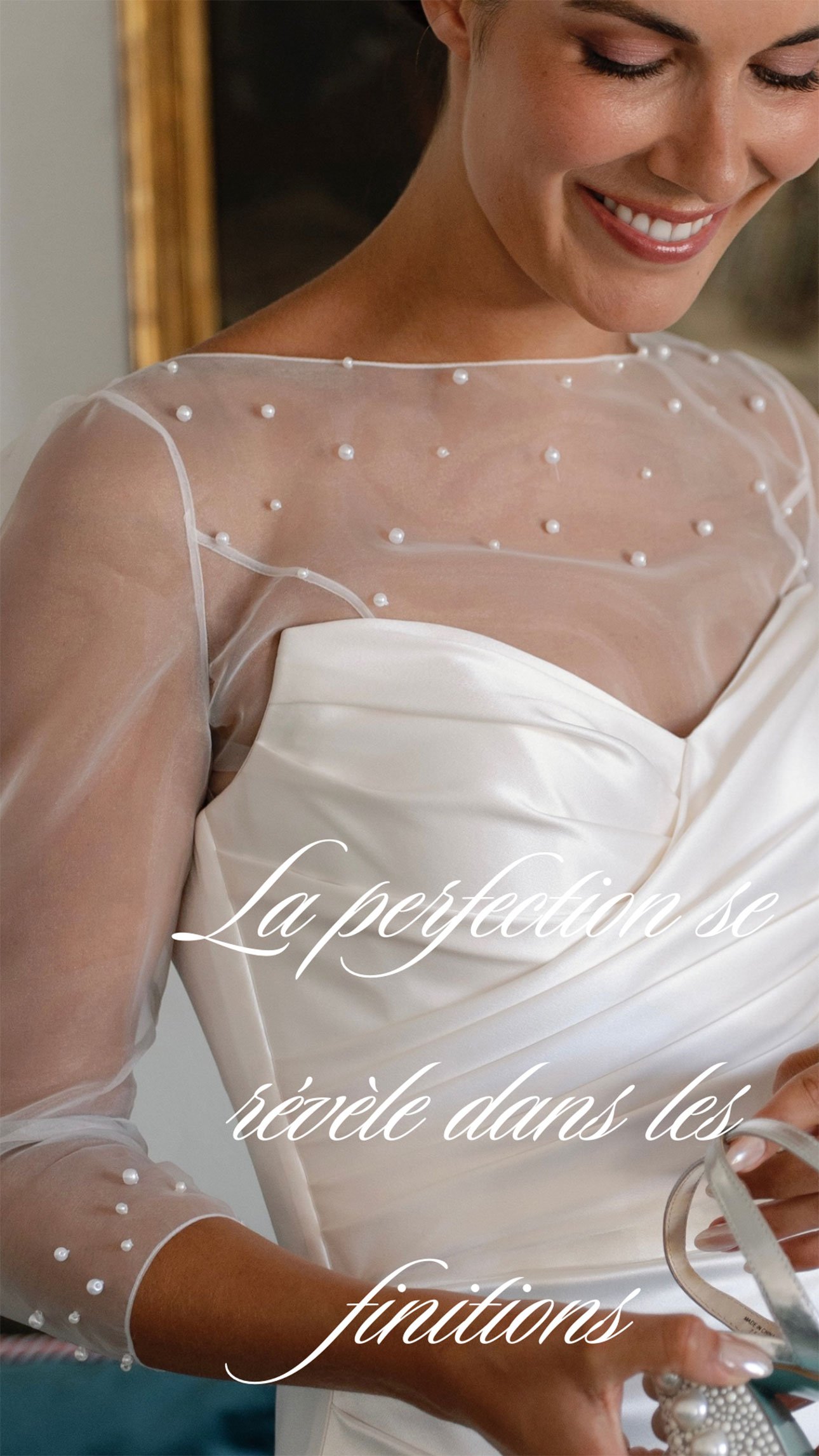 l'importance du savoir-faire en robe de mariée