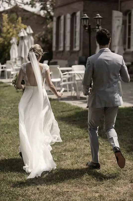 Robe mariée Eva par Alina Marti Paris