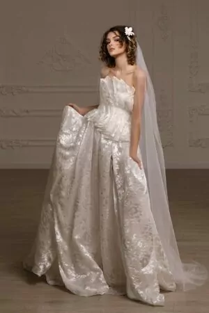 Robe de marié Gina par Alina Marti Paris