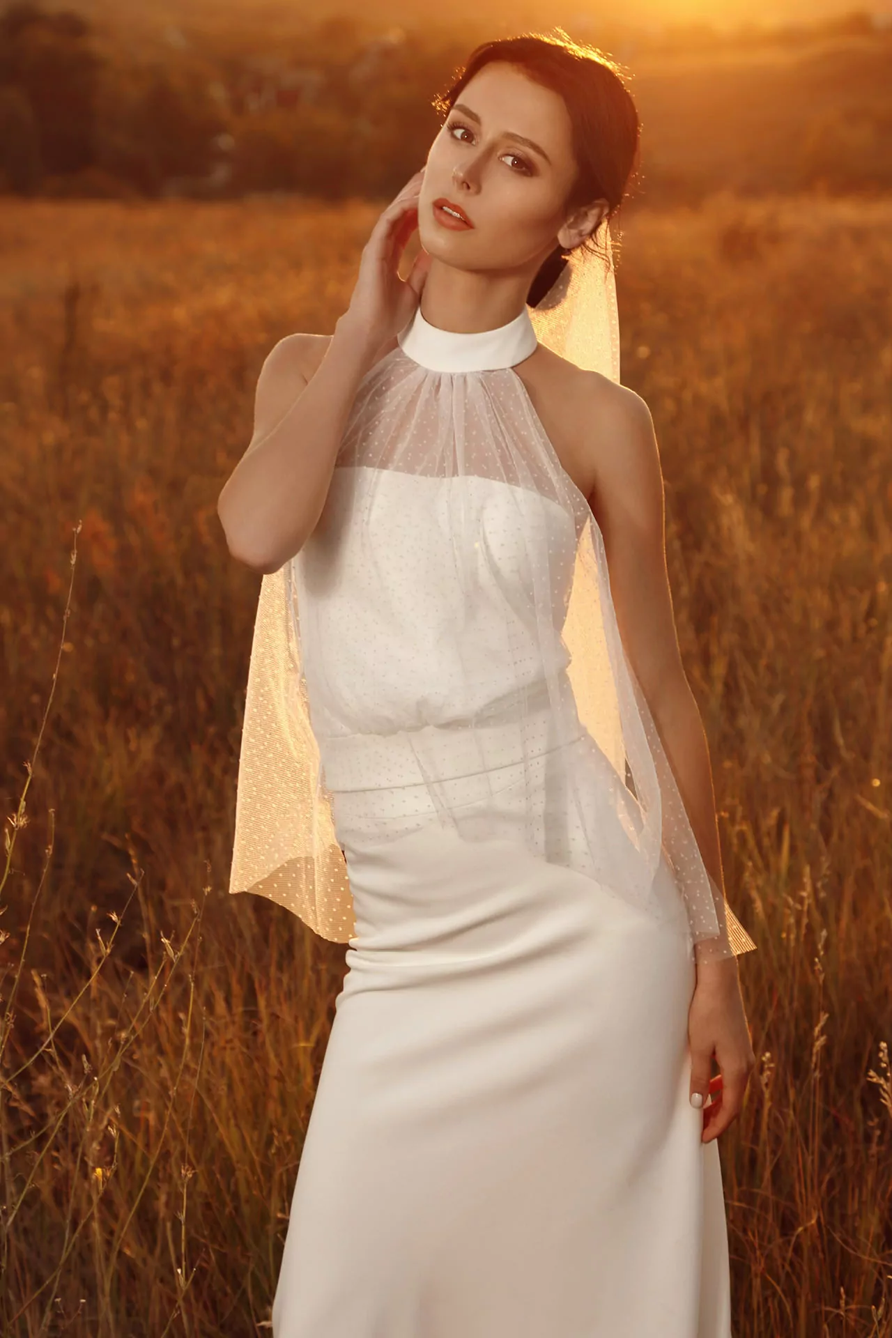 Robe de mariée sur mesure 'Plume' à Paris - Alina Marti