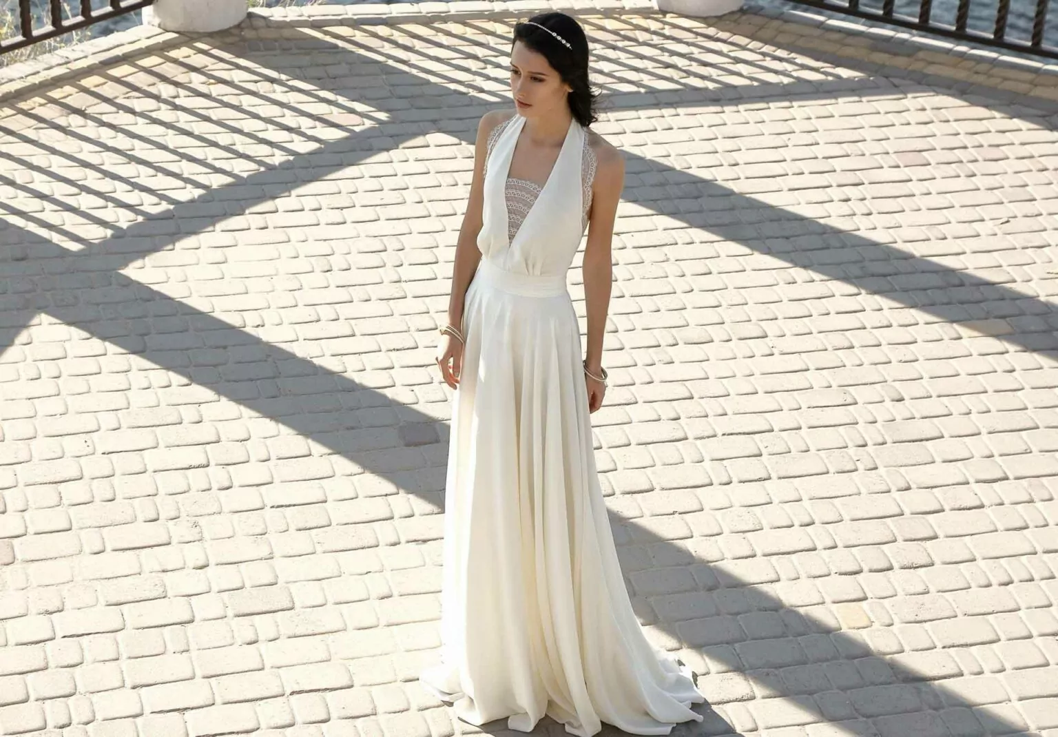 Robe de mariée sur mesure Saphir à Paris - Alina Marti