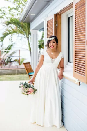 Robe de mariée sur mesure Marie par Alina Marti Paris
