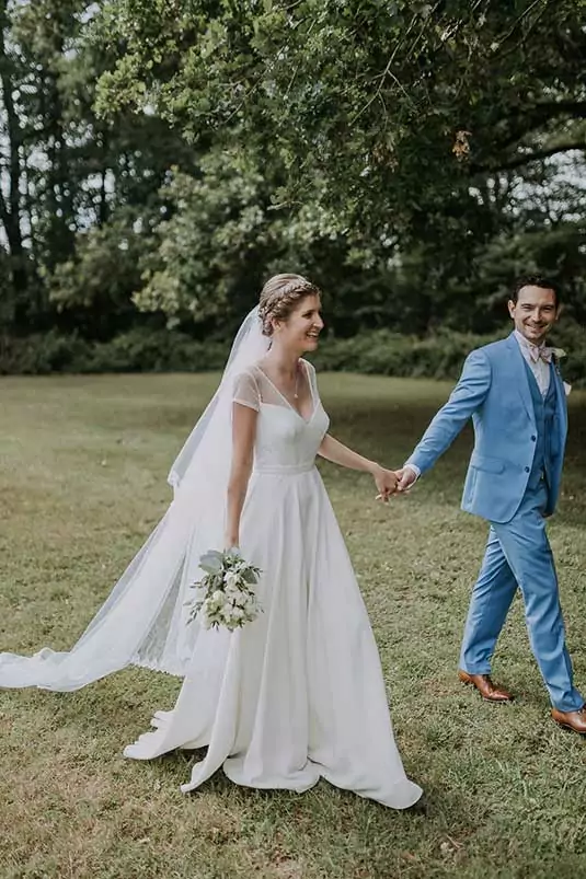 Robe de mariée sur mesure Lorraine par Alina Marti Paris