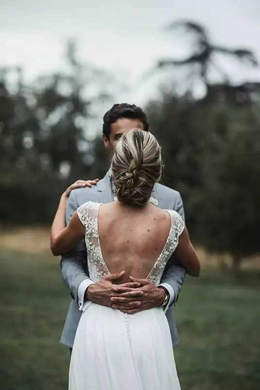 Robe de mariée sur mesure Marie par Alina Marti Paris