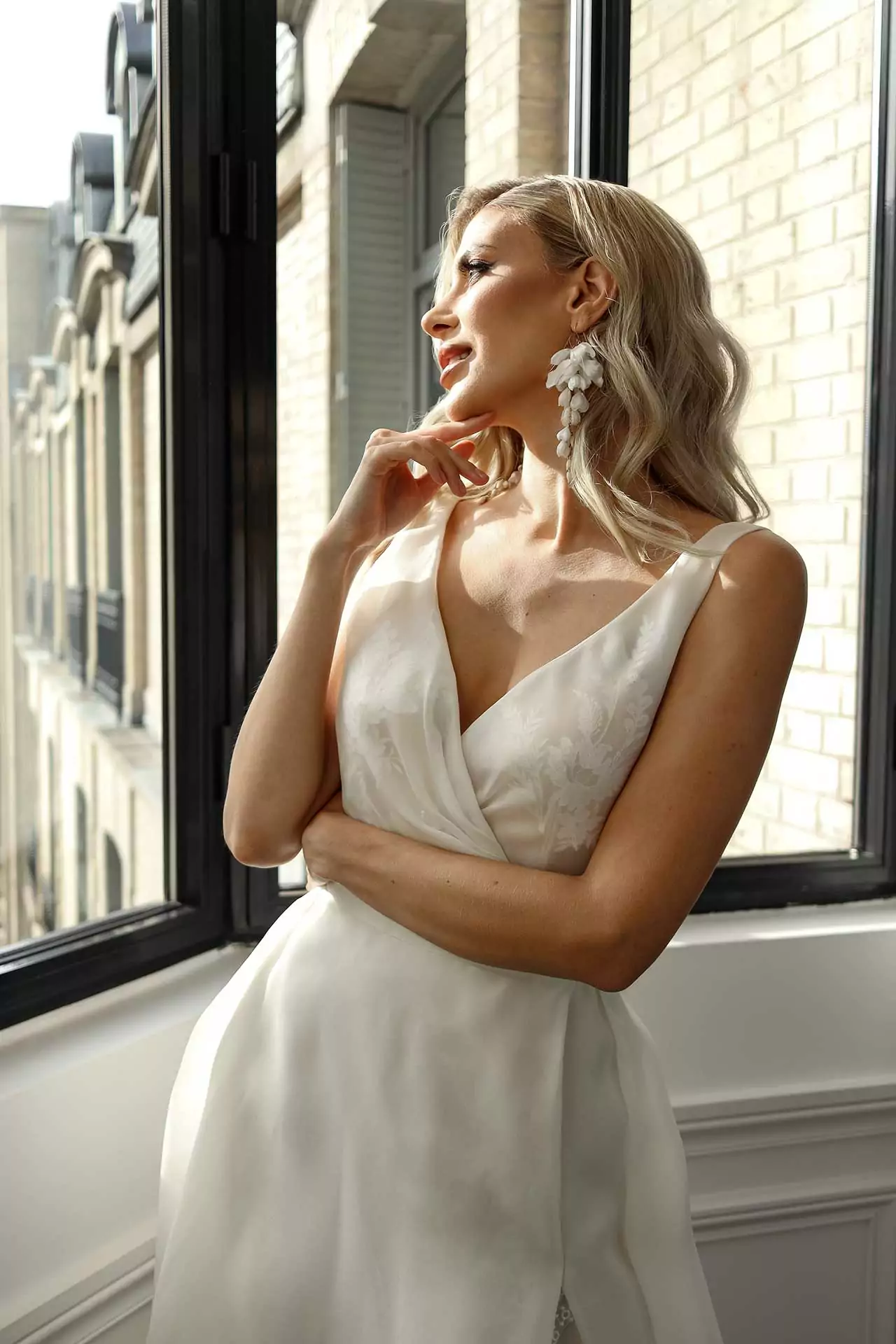 Robe de mariée sur mesure Madison par Alina Marti Paris