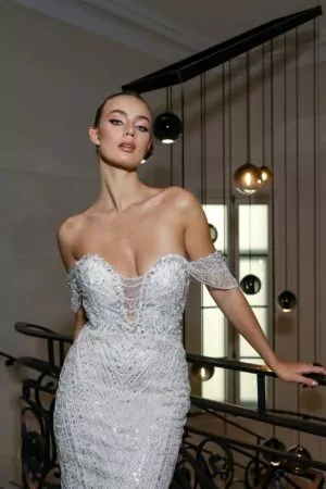Robe de mariée sur mesure Vanessa par Alina Marti Paris