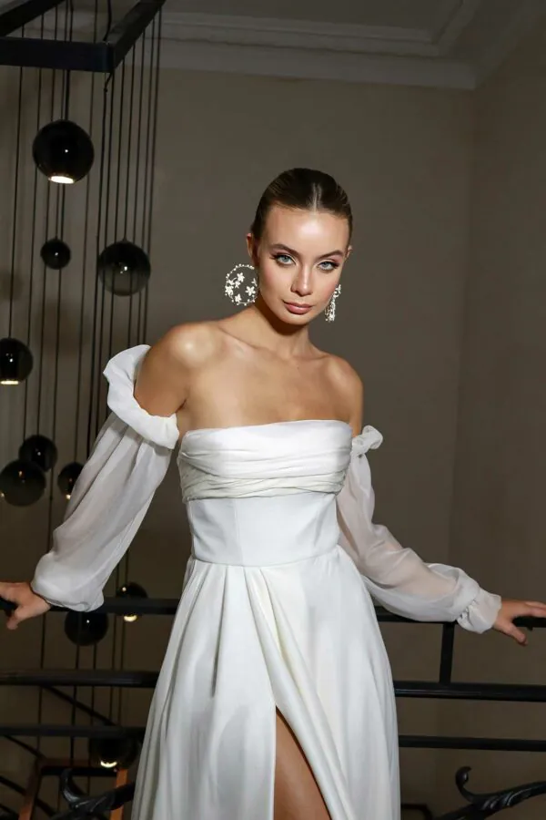 Robe de mariée sur mesure Vera par Alina Marti Paris