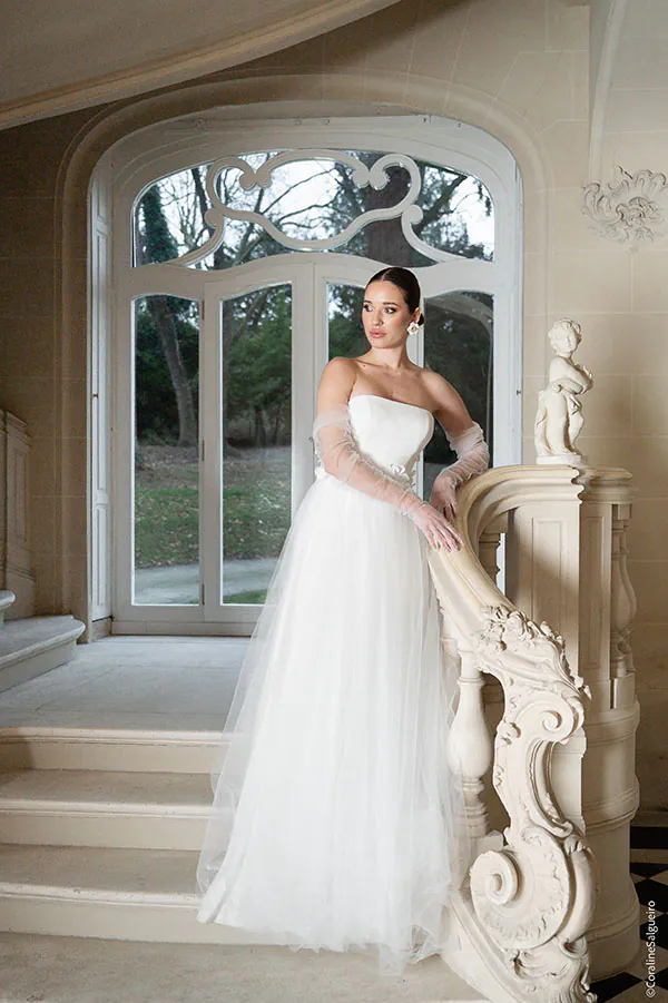 La robe de mariée « Céliana » par Alina Marti paris