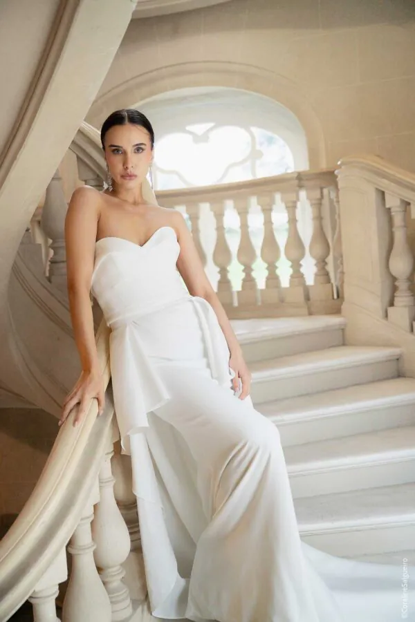 La robe de mariée « Clarys» par Alina Marti Paris