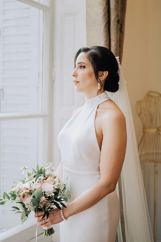 Voile de mariée à Paris par Alina Marti